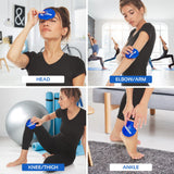 AllSett Health compresas de gel redondas para dolor muscular leve