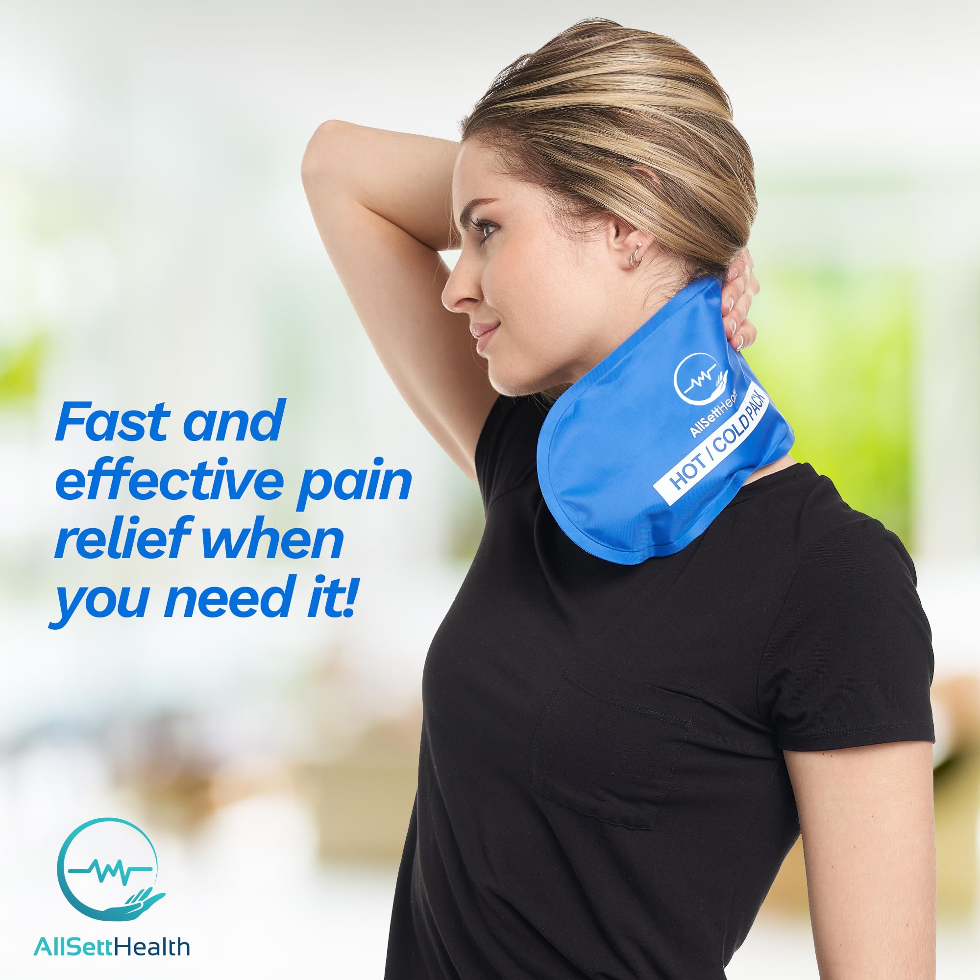 AllSett Health gel suave flexible se adapta al contorno