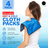 AllSett Health gel termico 11x14, vista lateral para envoltura flexible.