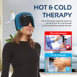 AllSett Health Migraine Relief Cap mascarilla ocular bloquea la luz