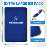 AllSett Health pack gel suave y flexible al congelarse.