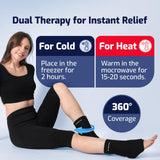 AllSett Health compresa tobillo calor, terapia suave para dolor.