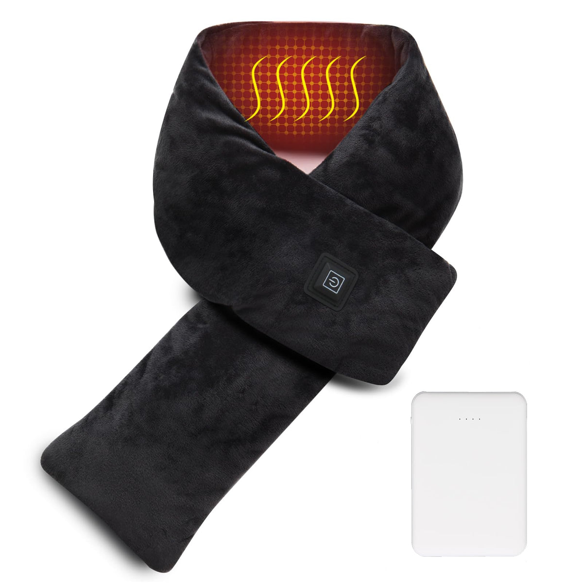 ALLTHWO bufanda calefactora para cuello con calor cómodo y suave para días fríos.