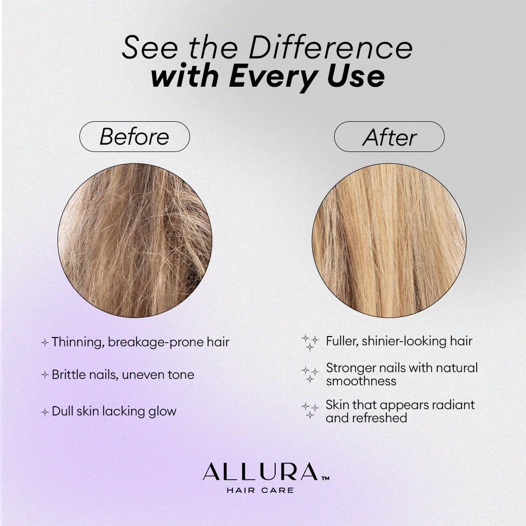 Allura Hair fabricado en EE. UU. con control de calidad.