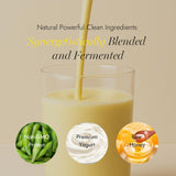 Almased ingredientes: sin colorantes artificiales y sin gluten.