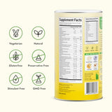Almased mezcla con leche desnatada para comida ligera.