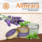 Vela Almeara aroma suave para crear ambiente calmante