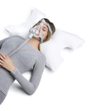 Almohadas con un Propósito CPAP: cubierta hipoalergénica incluida para limpieza fácil