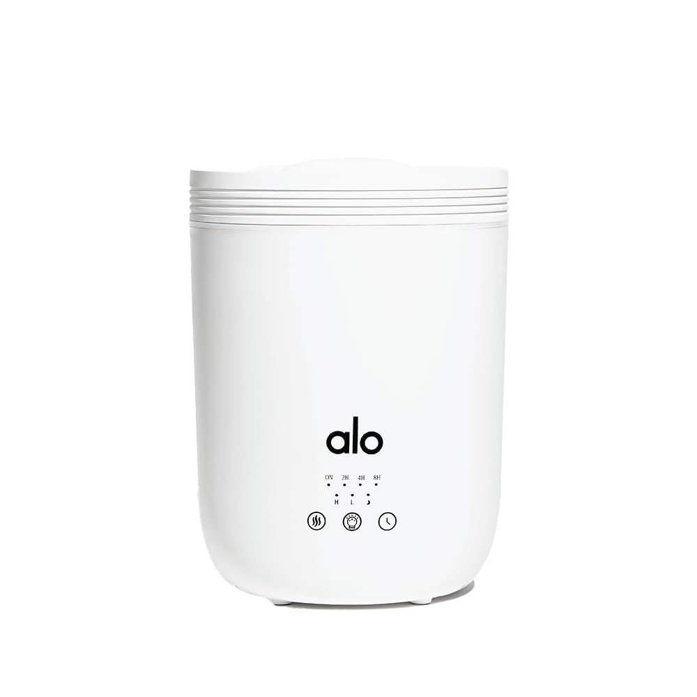 Difusor ALO Aura con niebla fría para espacios amplios y aroma suave.