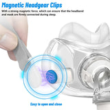 Alocs clips magnéticos para cabezal Resmed AirFit F30, conexión rápida al marco