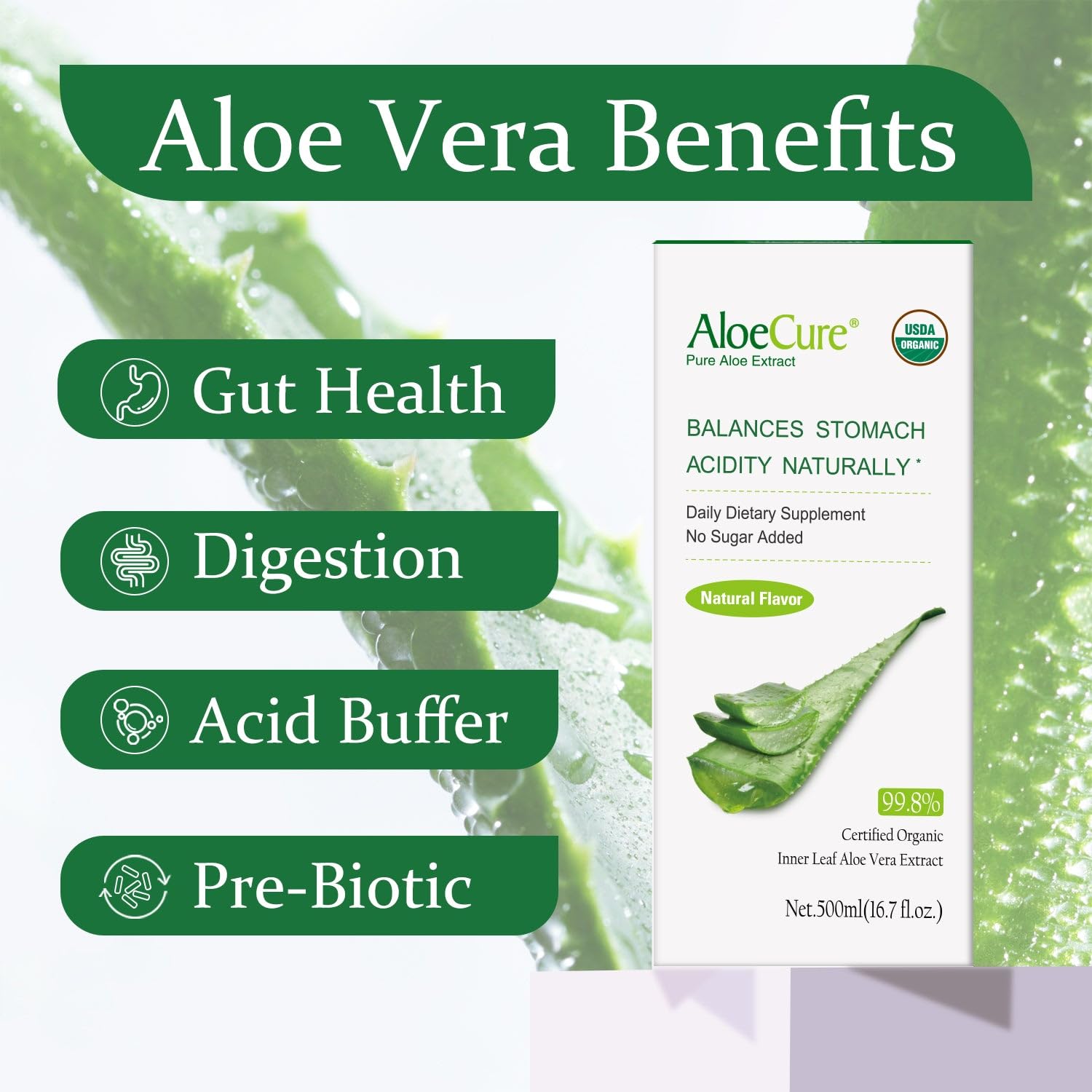 AloeCure: cosecha propia para frescura y pureza
