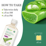 AloeCure Mezcla con extracto de uva: sabor suave y natural.