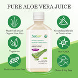 AloeCure Proceso natural sin químicos: mantiene la bioactividad del aloe.