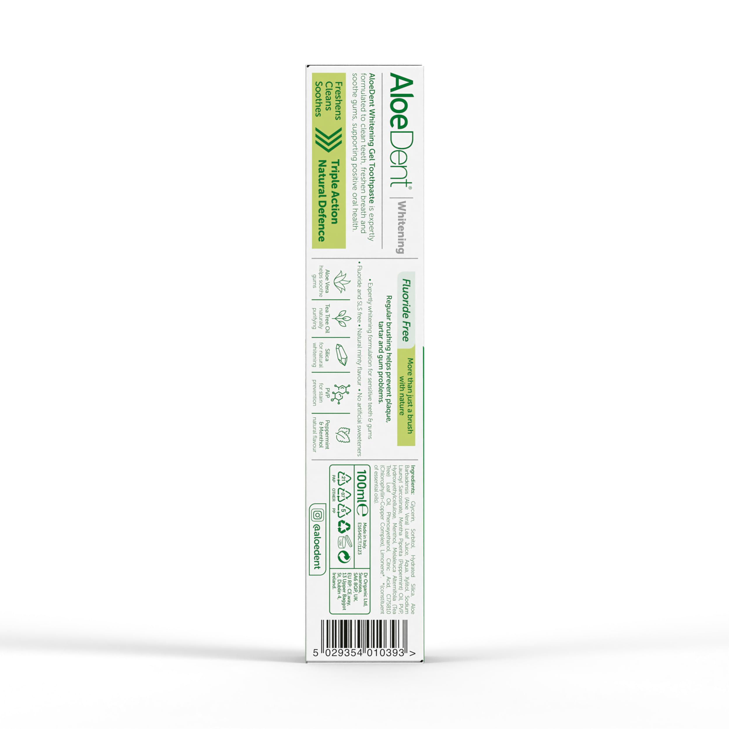 Aloe Dent, empaque ecoamigable para el cuidado ambiental