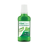 Aloe Dent enjuague bucal Aloe Vera 250 ml, botella, uso diario.