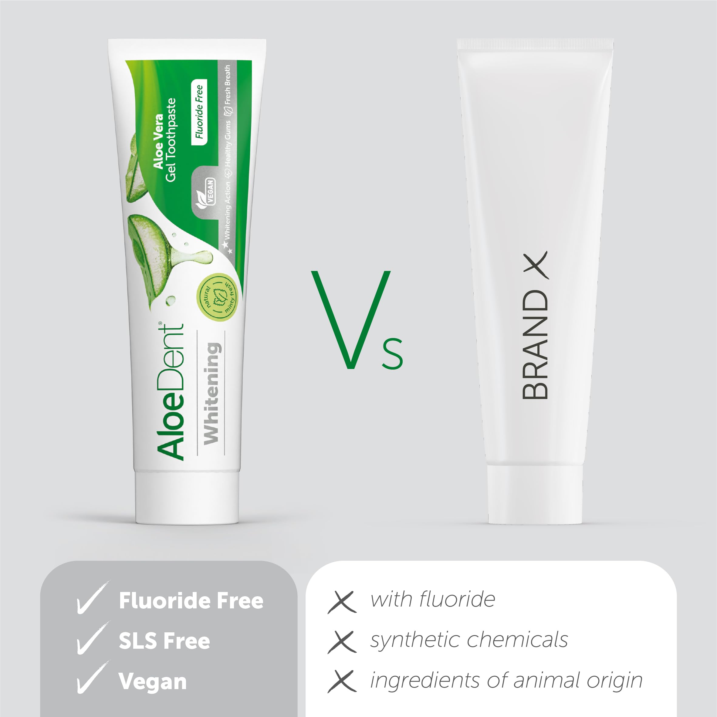 Aloe Dent, ideal para uso diario, sensación fresca tras cepillado