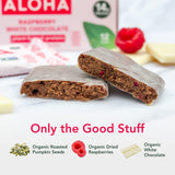 Porción de 1.98 oz de ALOHA, perfecta para recargar entre entrenos.