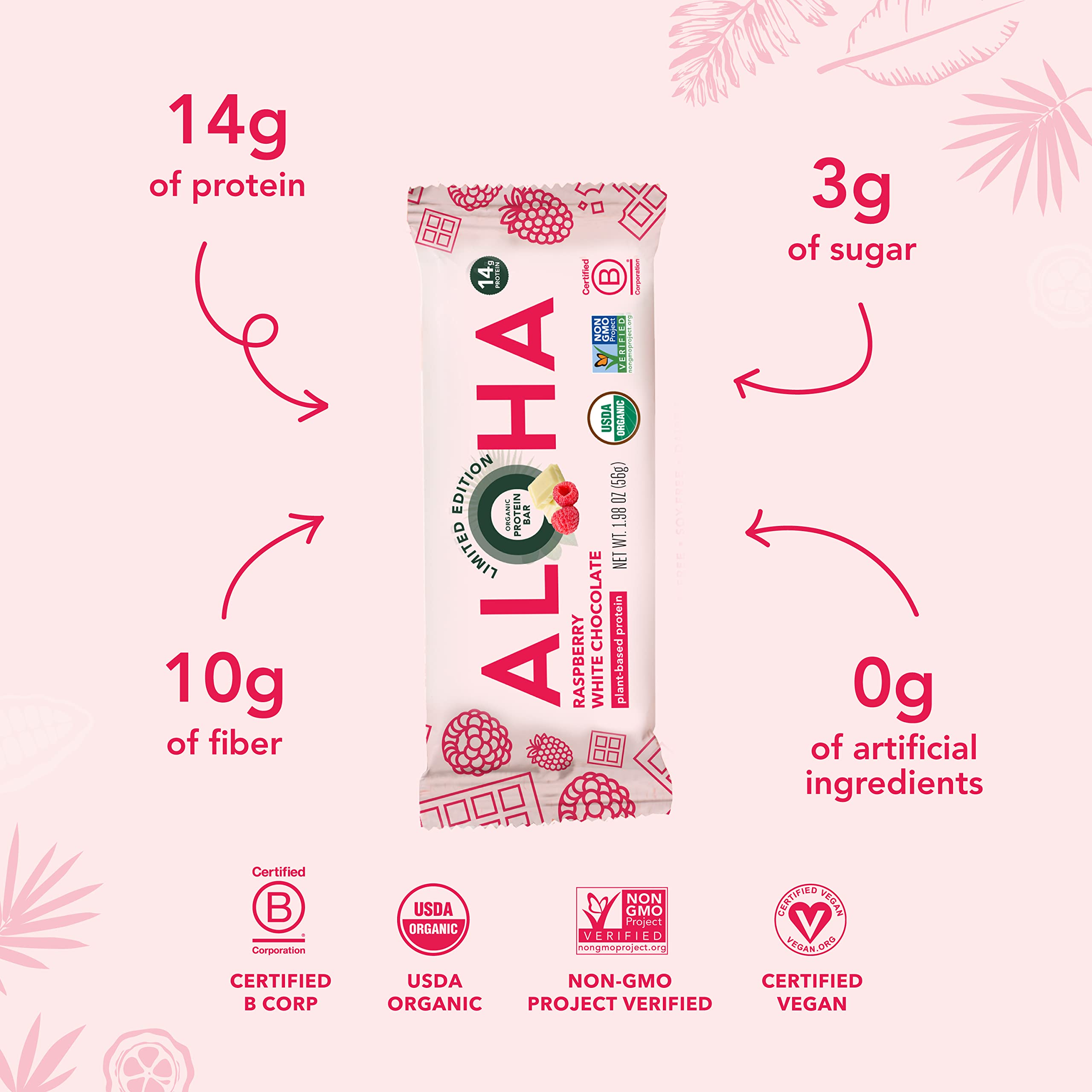 Textura cremosa y suave de ALOHA, ideal para un snack rápido.