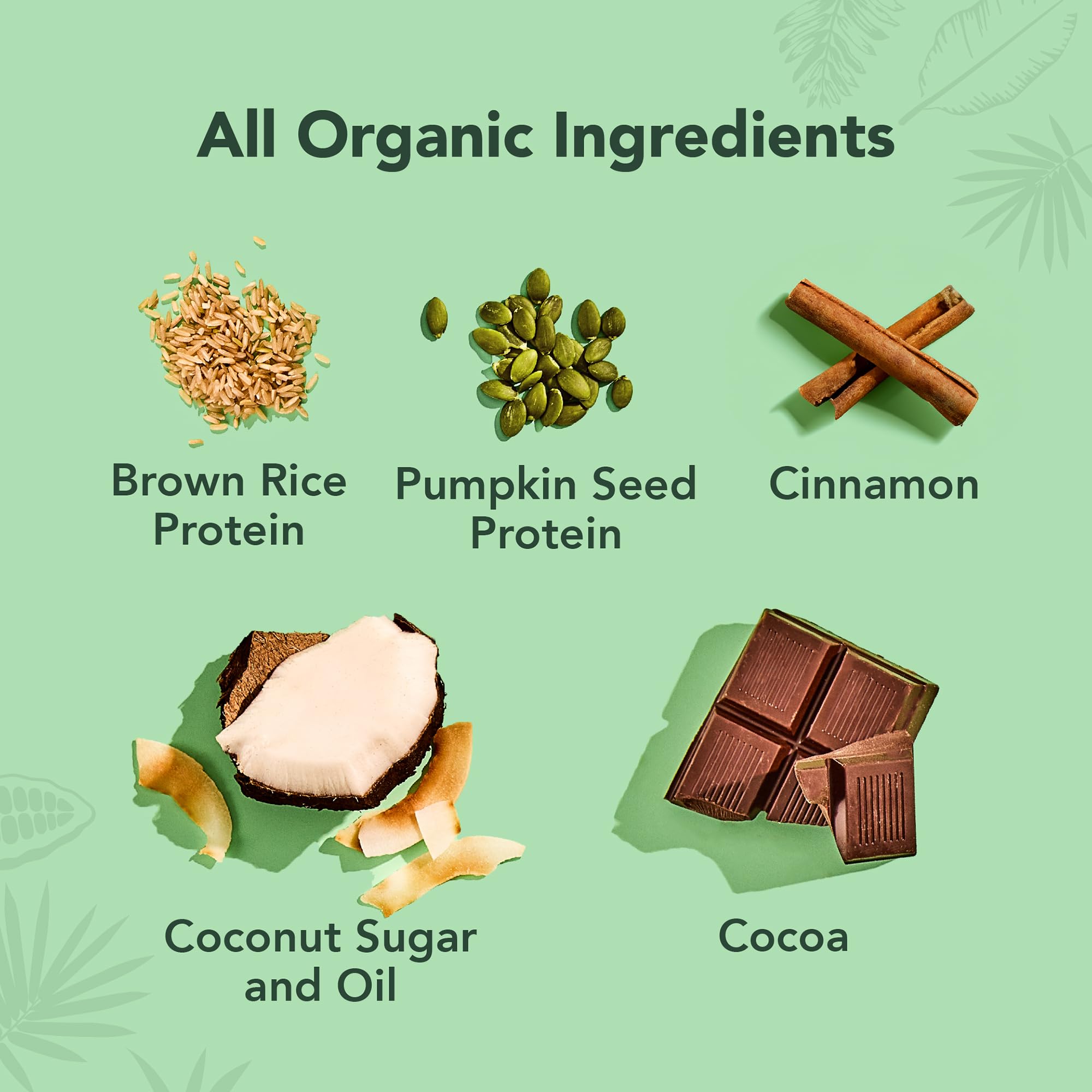 Proteína completa, origen vegetal, ALOHA chocolate, con fibra y hierro