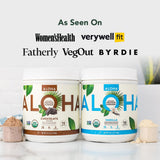 Mezcla orgánica ALOHA con MCT de coco para energía sostenida