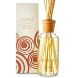 Alora Ambiance Caldo: difusor 16oz en primera plano para aroma duradero