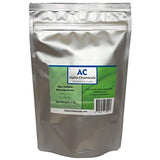 Alpha Chemicals Zinc Sulfate Monohidratado, vista frontal, útil como fuente de zinc y en tratamiento de agua.