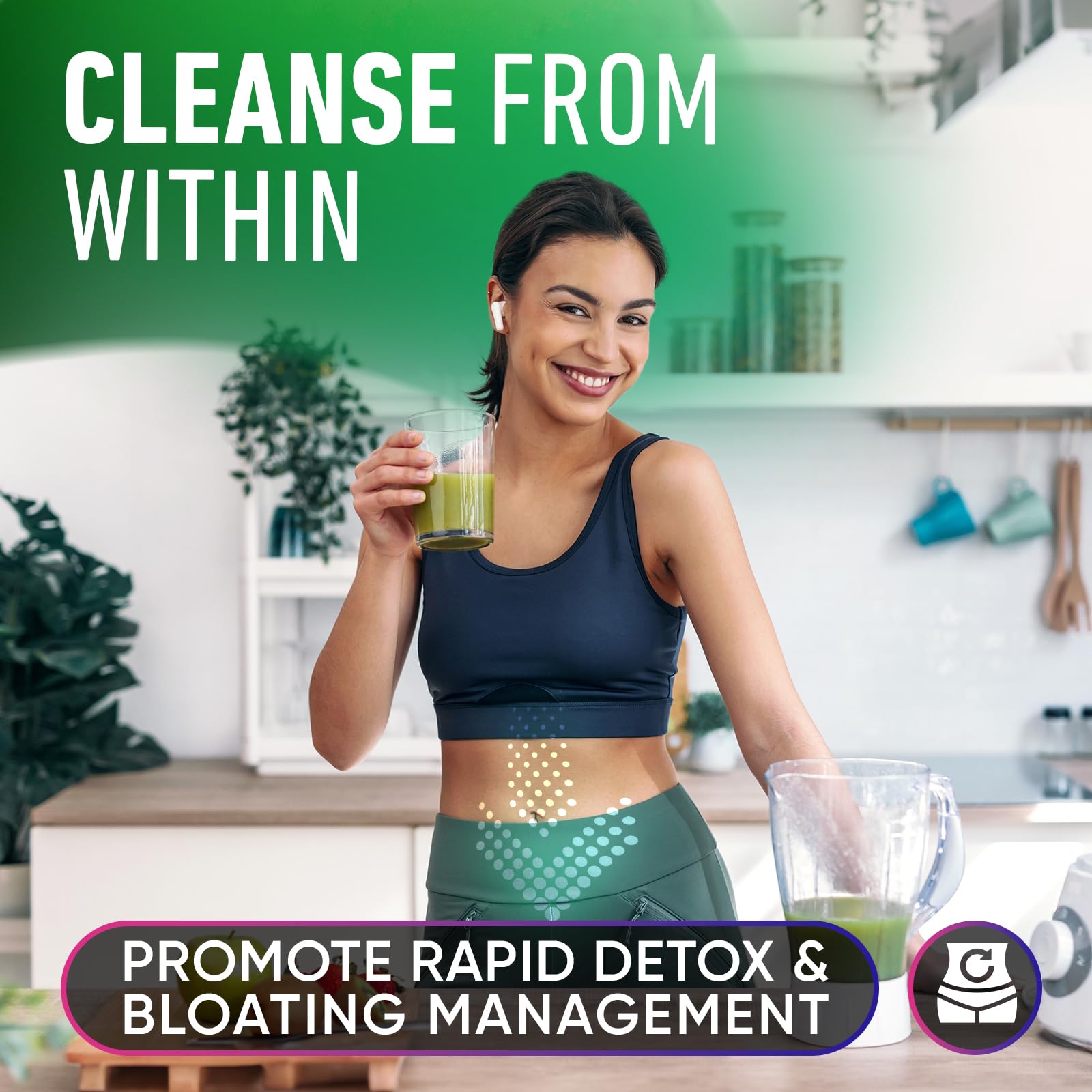 Paquete de dos botellas Alpha Flow para uso diario.