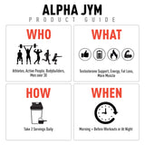 Alpha JYM cuchara-medicion facilita la dosificación precisa para entrenamientos intensos.