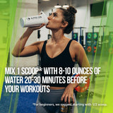 ALPHA LION beta alanine and citrulline ingredients highlighted on label