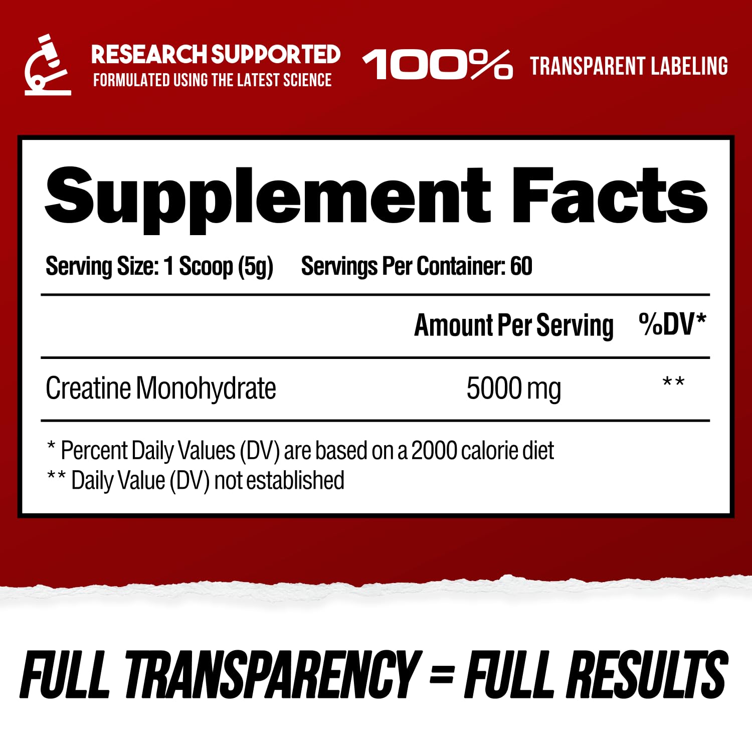 ALPHA LION Creatine Monohydrate para uso diario, mezcla rápida