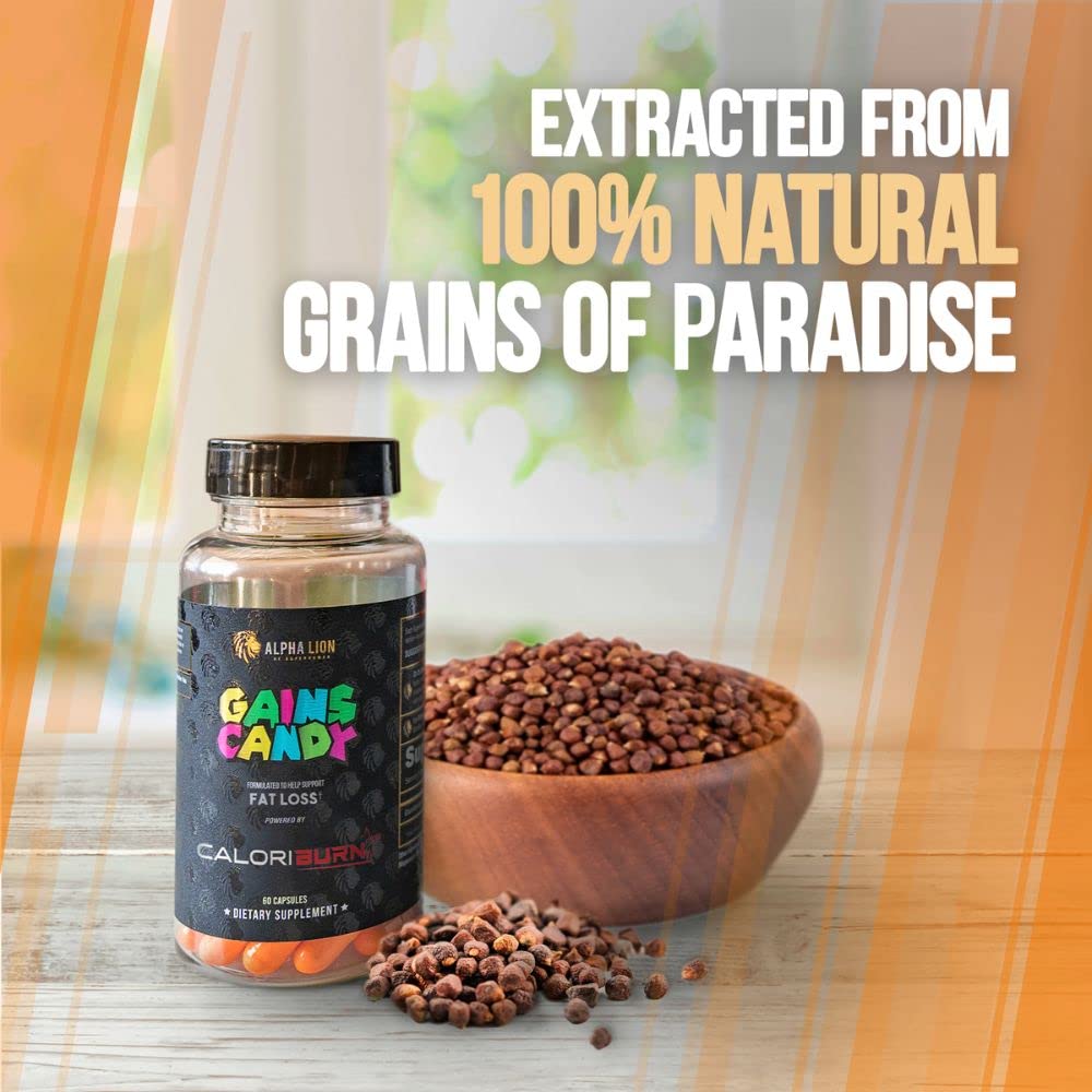 ALPHA LION Gains Candy CaloriBurn mujer-entrenando, posible ayuda para mantener ritmo cardio