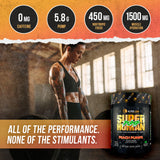 ALPHA LION Pump Pre Workout dispersión rápida al agitar.