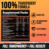 ALPHA LION Pump Pre Workout etiqueta clara facilita identificar dosis.