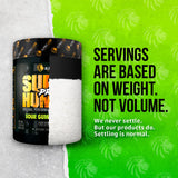 ALPHA LION serving size information on label for planning workouts