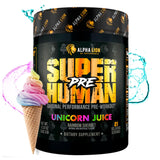 ALPHA LION Superhuman Pre Workout: bote para energía sostenida en entrenamientos
