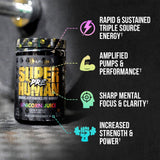 ALPHA LION Superhuman Pre Workout: L-taurina para hidratación y transporte de electrolitos
