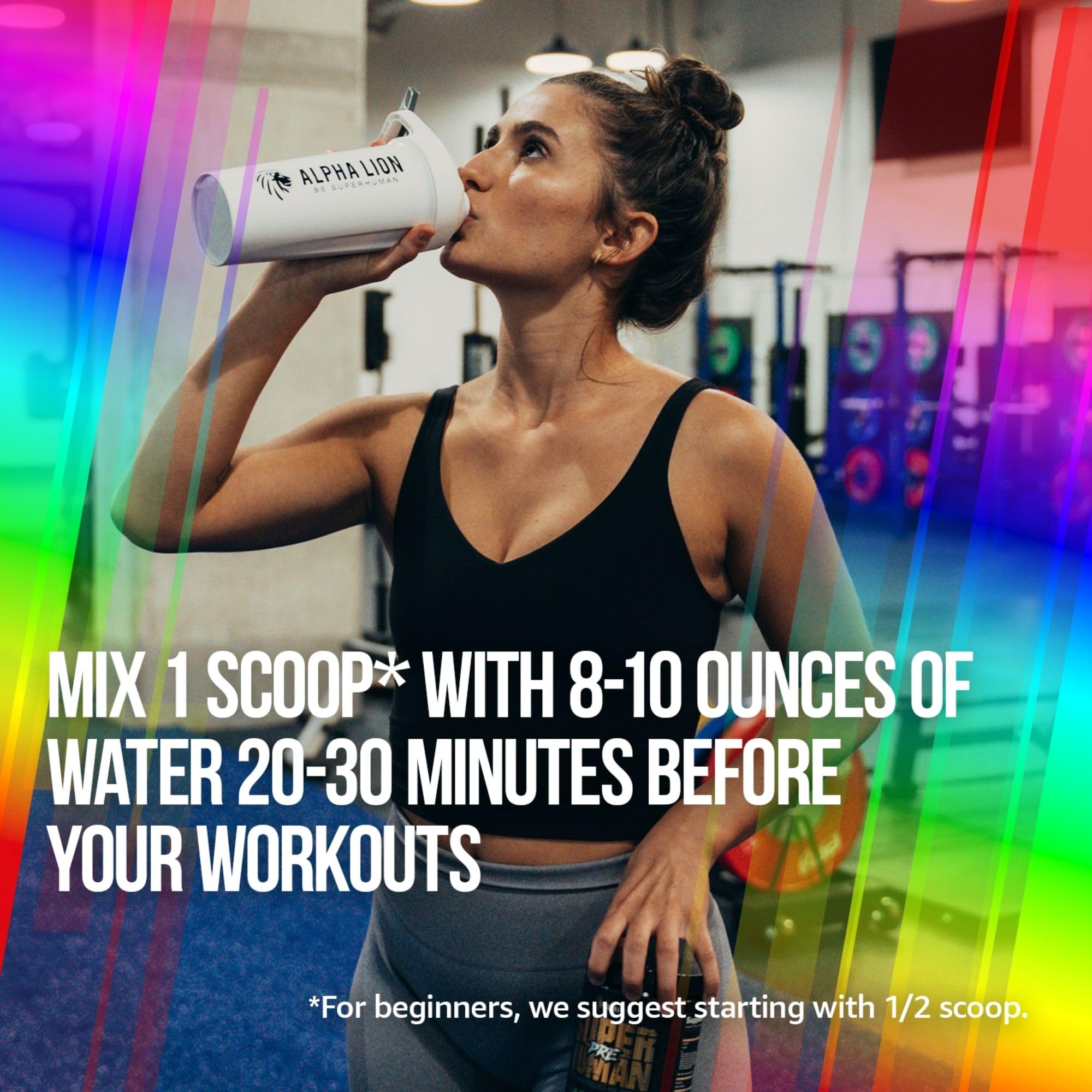 ALPHA LION Superhuman Pre Workout: efecto de pump durante el entrenamiento