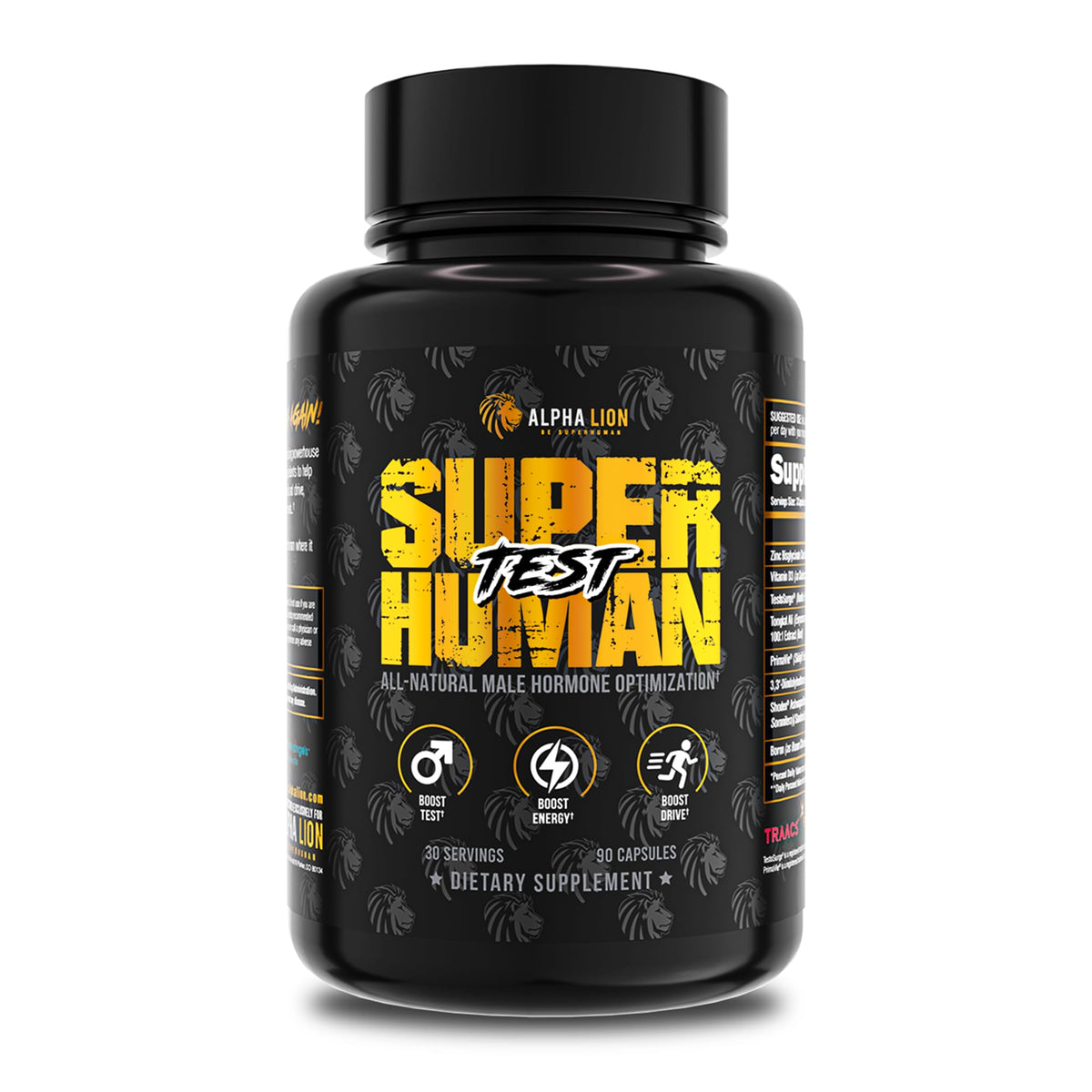 ALPHA LION Superhuman Test envase listo para uso diario y cómodo