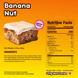 Textura suave de Alpha Prime Prime Bites Brownie Banana Nut para disfrutar sin perder mordida.