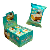 Alpha Prime Prime Bites brownie glaseado canela, snack proteico rápido para entrenar.