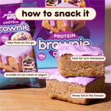 Prime Bites snack portátil en bolso, ideal para recargar energía.