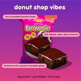 Textura suave tipo brownie de Prime Bites Alpha Prime.