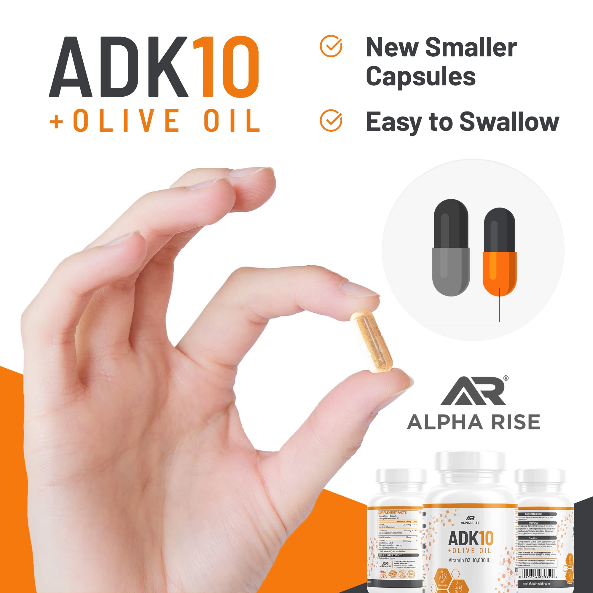 ALPHA RISE aceite de oliva mejora la absorción de vitaminas