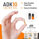 ALPHA RISE aceite de oliva mejora la absorción de vitaminas