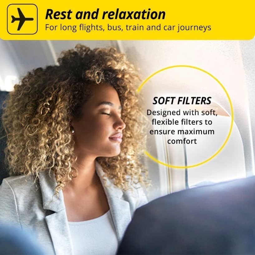 Alpine FlyFit: ideal para dormir en avión gracias a su ajuste suave.