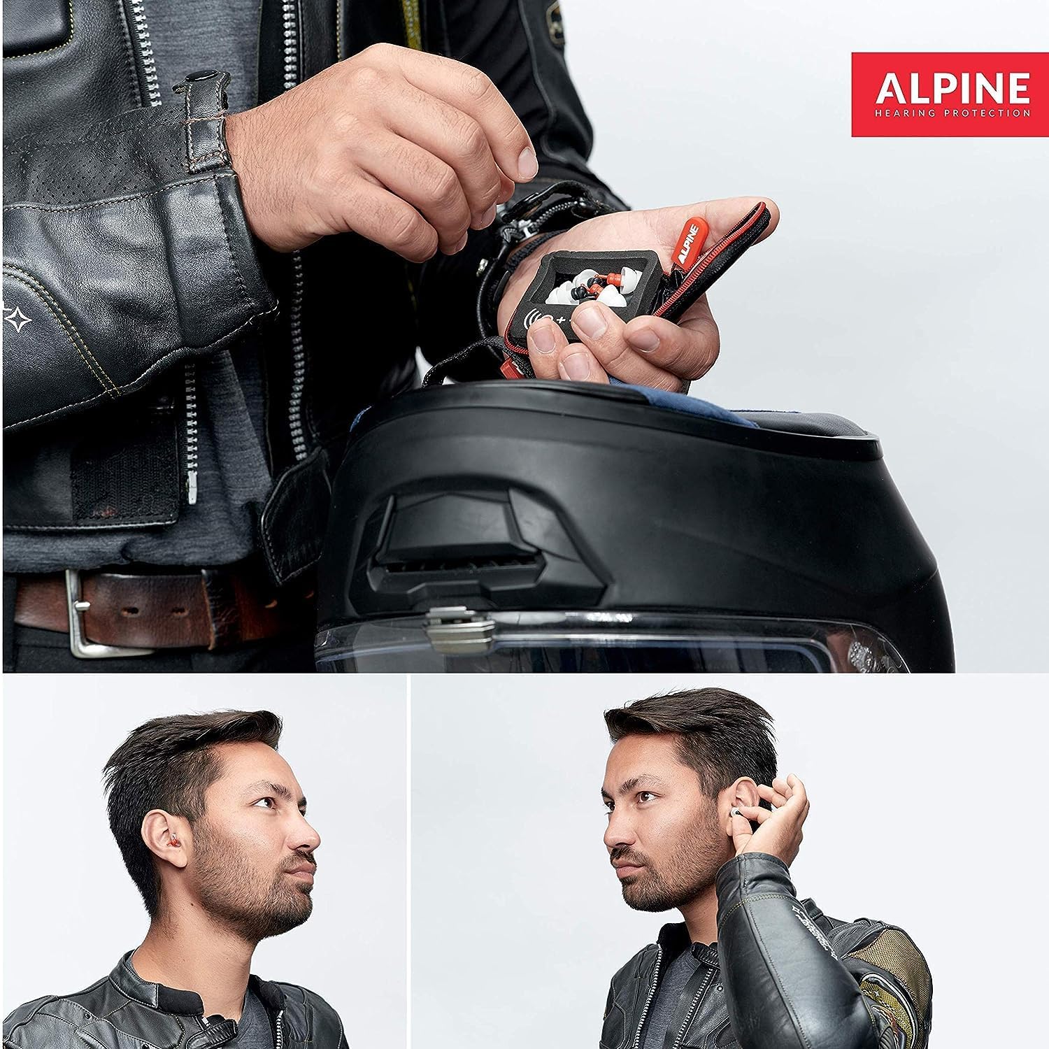Alpine MotoSafe Pro diseño holandés premiado para protección auditiva de calidad