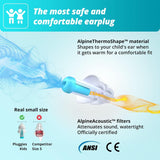 Alpine Pluggies sin silicona e hipoalergénico para uso diario