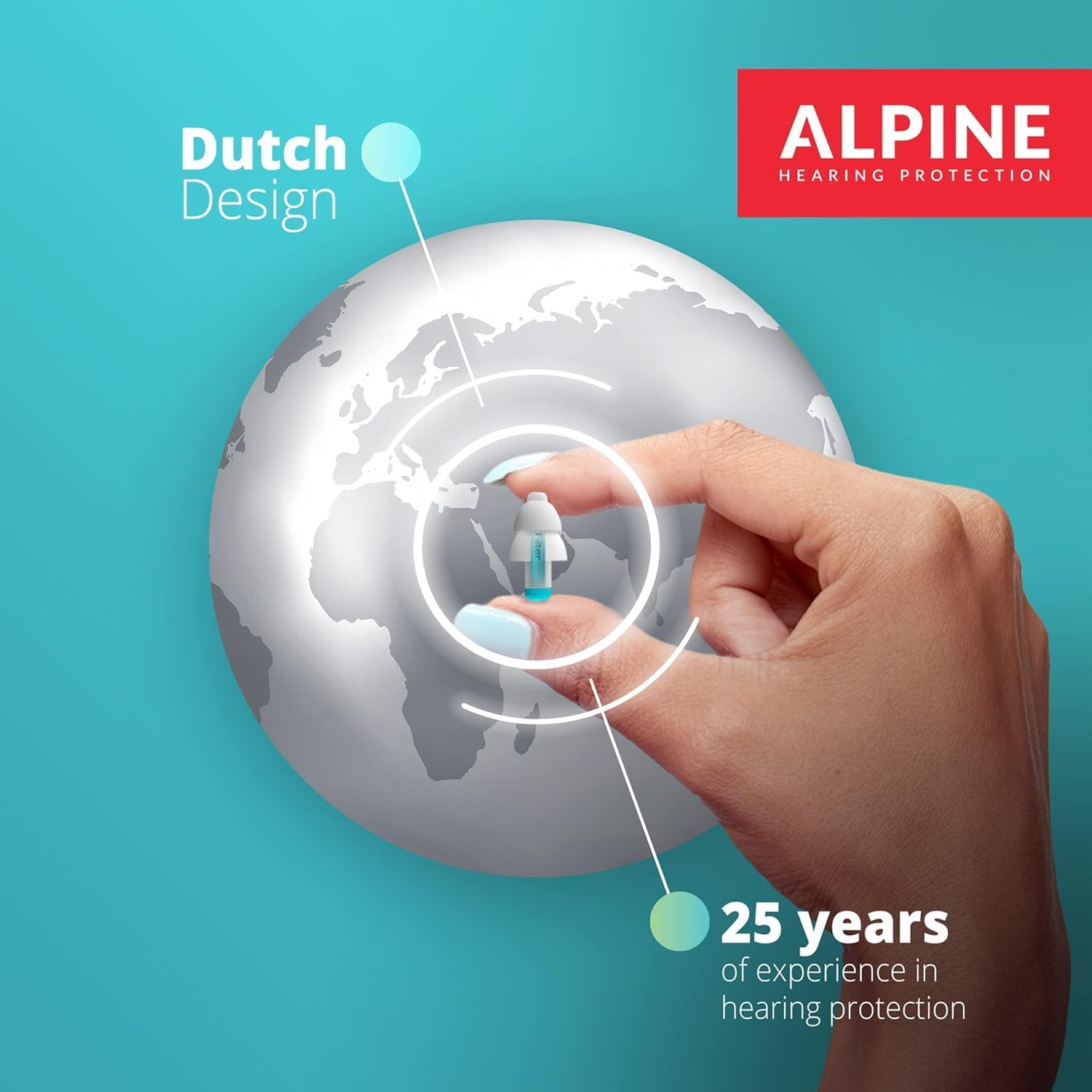 Alpine Pluggies uso múltiple para escuela, natación y viajes