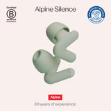 Alpine Silence protección auditiva de 25dB, reducción de ruido para descanso y concentración.