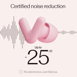 Alpine Silence: protección auditiva hasta 25 dB para dormir y estudiar.